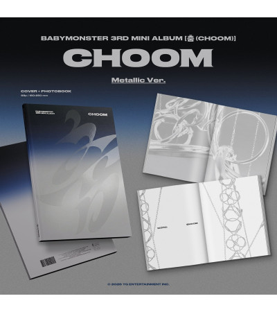 BABYMONSTER - CHOOM - METALLIC VER. (+MAKESTAR SPECIAL GIFT) / Preorder