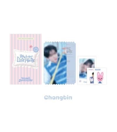 STRAY KIDS - OFFICIAL MD 6TH FANMEETING: STAY IN OUR LITTLE HOUSE - SPECIAL TICKET SET VER. CHANGBIN / Preorder