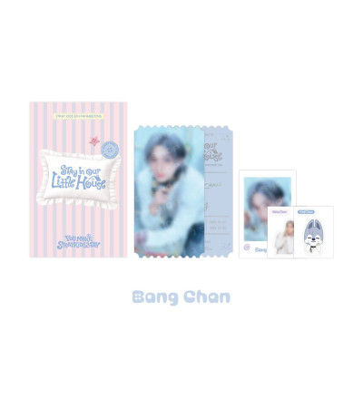 STRAY KIDS - OFFICIAL MD 6TH FANMEETING: STAY IN OUR LITTLE HOUSE - SPECIAL TICKET SET VER. BANG CHAN / Preorder