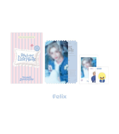 STRAY KIDS - OFFICIAL MD 6TH FANMEETING: STAY IN OUR LITTLE HOUSE - SPECIAL TICKET SET VER. FELIX / Preorder