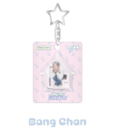 STRAY KIDS - OFFICIAL MD 6TH FANMEETING: STAY IN OUR LITTLE HOUSE - MINI BLOCK KEYRING VER. BANG CHAN / Preorder