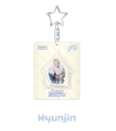 STRAY KIDS - OFFICIAL MD 6TH FANMEETING: STAY IN OUR LITTLE HOUSE - MINI BLOCK KEYRING VER. HYUNJIN / Preorder