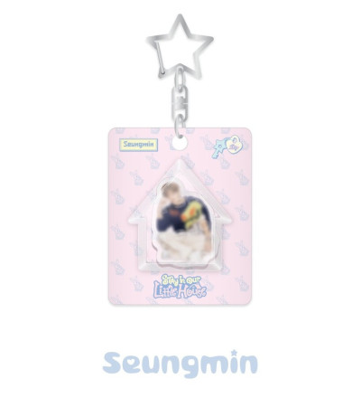 STRAY KIDS - OFFICIAL MD 6TH FANMEETING: STAY IN OUR LITTLE HOUSE - MINI BLOCK KEYRING VER. SEUNGMIN / Preorder