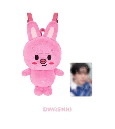 STRAY KIDS - OFFICIAL MD 6TH FANMEETING: STAY IN OUR LITTLE HOUSE - SKZOO PLUSH BACKPACK VER. DWAEKKI (CHANGBIN) / Preorder