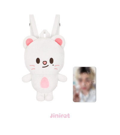 STRAY KIDS - OFFICIAL MD 6TH FANMEETING: STAY IN OUR LITTLE HOUSE - SKZOO PLUSH BACKPACK VER. JINIRET (HYUNJIN) / Preorder