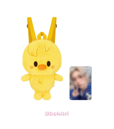 STRAY KIDS - OFFICIAL MD 6TH FANMEETING: STAY IN OUR LITTLE HOUSE - SKZOO PLUSH BACKPACK VER. BBOKARI (FELIX) / Preorder