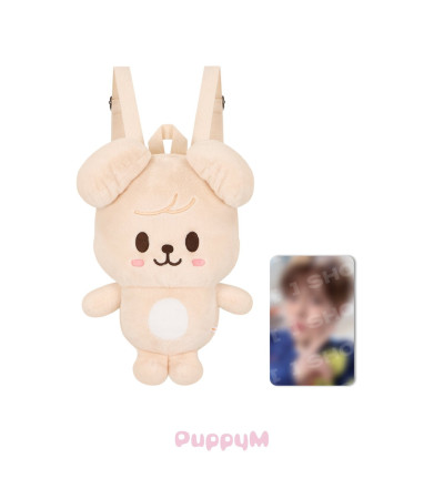 STRAY KIDS - OFFICIAL MD 6TH FANMEETING: STAY IN OUR LITTLE HOUSE - SKZOO PLUSH BACKPACK VER. PUPPYM (SEUNGMIN) / Preorder