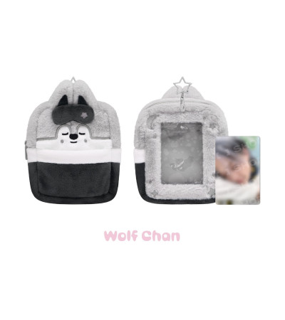 STRAY KIDS - OFFICIAL MD 6TH FANMEETING: STAY IN OUR LITTLE HOUSE - SKZOO PLUSH COLLECT CASE VER. WOLF CHAN / Preorder