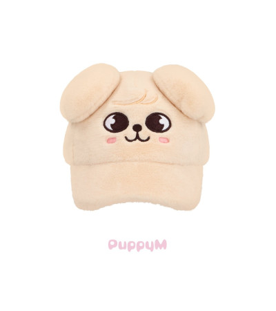 STRAY KIDS - OFFICIAL MD 6TH FANMEETING: STAY IN OUR LITTLE HOUSE - SKZOO PLUSH CAP VER. PUPPYM (SEUNGMIN) / Preorder