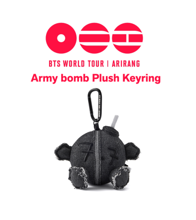 BTS - ARIRANG - OFFICIAL MD ARMY BOMB PLUSH KEYRING / Preorder