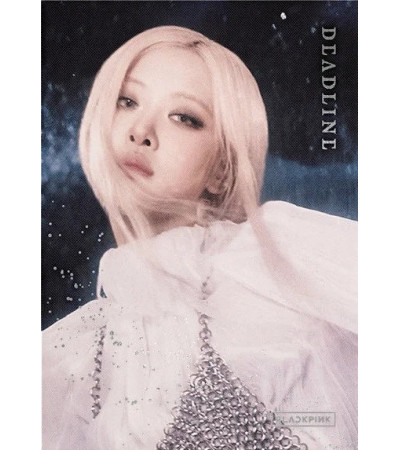 BLACKPINK - DEADLINE - SILVER VER. ROSÉ