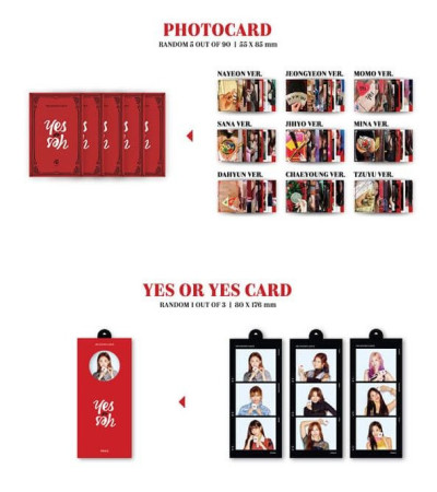 TWICE - YES OR YES - B VER.