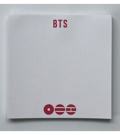 NOTES: BTS - ARIRANG - MEMO PAD POB MUSICPLANT