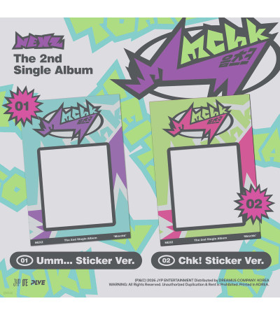 NEXZ - MMCHK - UMM...STICKER VER. / Preorder