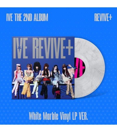 IVE - REVIVE+ - WHITE MARBLE VINYL VER. / Preorder
