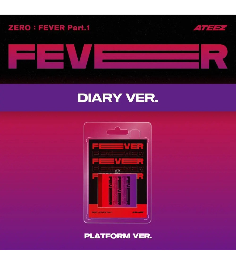 ATEEZ - ZERO: FEVER PART 1 - REPACKAGE PLATFORM VER. DIARY