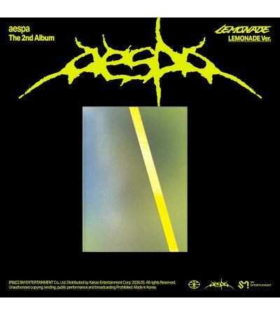 AESPA - LEMONADE - LEMONADE VER. B (+MUSICPLANT SPECIAL GIFT) / Preorder