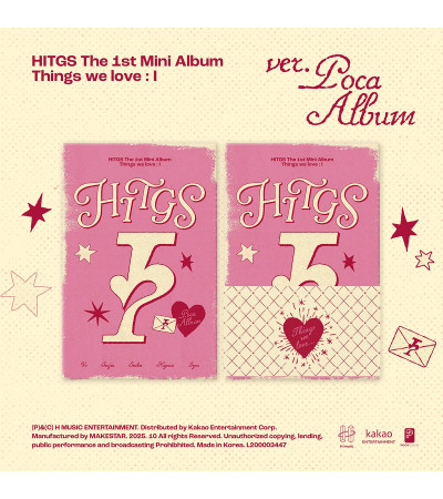 HITGS - THINGS WE LOVE: I - POCAALBUM VER. / na zamówienie