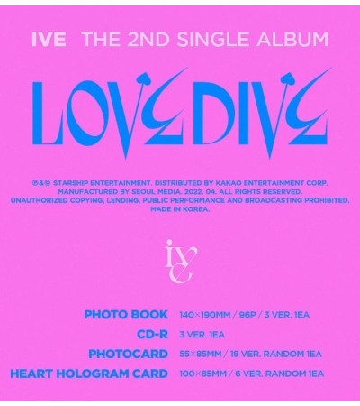 IVE - LOVE DIVE - VER. 1