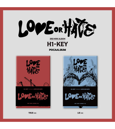 H1-KEY - LOVE OR HATE - POCAALBUM VER. / na zamówienie