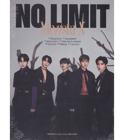 MONSTA X - NO LIMIT - LIMITED VER.