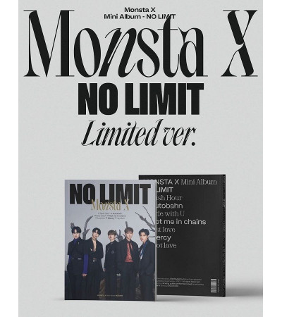 MONSTA X - NO LIMIT - LIMITED VER.