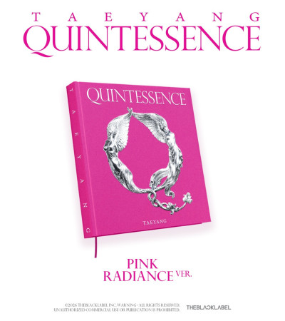 TAEYANG [BIGBANG] - QUINTESSENCE - PINK RADIANCE VER. / Preorder
