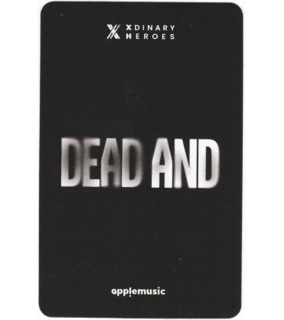 KARTA: XDINARY HEROES - DEAD AND - APPLEMUSIC VER. JUNGSU