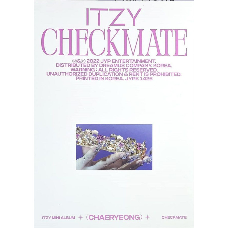 ITZY - CHECKMATE - STANDARD CHAERYEONG VER.