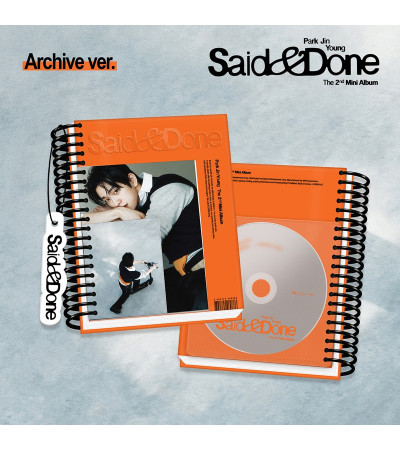 PARK JINYOUNG [GOT7] - SAID & DONE - ARCHIVE VER. (+SPECIAL GIFT) / Preorder