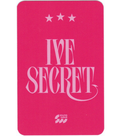 KARTA: IVE - IVE SECRET - SOUNDWAVE VER. GAEUL