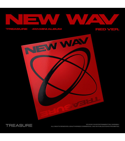 TREASURE - NEW WAV - VER. RED / Preorder
