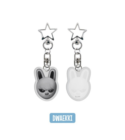 STRAY KIDS - SKZOO EVERYWHERE ALL AROUND THE WORLD - SKZOO ACRYLIC KEYRING VER. DWAEKKI (CHANGBIN) / Preorder