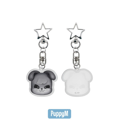 STRAY KIDS - SKZOO EVERYWHERE ALL AROUND THE WORLD - SKZOO ACRYLIC KEYRING VER. PUPPYM (SEUNGMIN) / Preorder