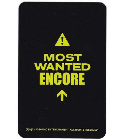 KARTA: P1HARMONY - P1USTAGE H: MOST WANTED ENCORE 2026 LIVE IN SEOUL - VER. JONGSEOB