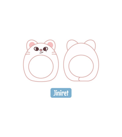 STRAY KIDS - SKZOO EVERYWHERE ALL AROUND THE WORLD - SKZOO LIGHT STICK COVER VER. 2 JINIRET (HYUNJIN) / Preorder