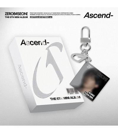 ZEROBASEONE - ASCEND- - LENTICULAR KEYRING VER. / Preorder