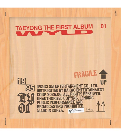 TAEYONG [NCT] - WYLD - LIMITED MASTERPIECE VER. / preorder