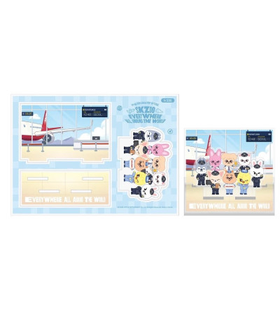 STRAY KIDS - SKZOO EVERYWHERE ALL AROUND THE WORLD - SKZOO ACRYLIC STAND SEOUL VER. / Preorder