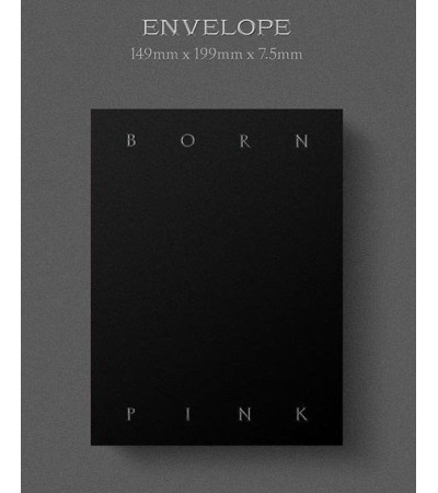 BLACKPINK - BORN PINK - BLACK VER.