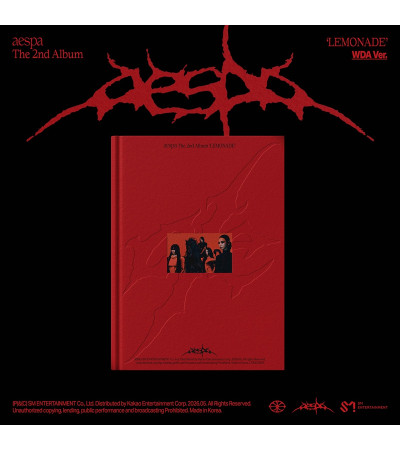 AESPA - LEMONADE - WDA VER. (+MUSICPLANT SPECIAL GIFT) / Preorder