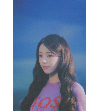 NAKLEJKA: YUNA [ITZY] - ICE CREAM - SOUNDWAVE BENEFIT CARD STICKER