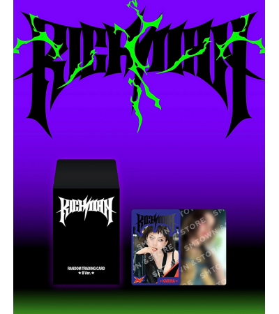 ZESTAW KART: AESPA - RICH MAN - OFFICIAL TRADING CARD SET VER. B
