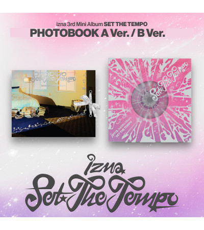 IZNA - SET THE TEMPO - PHOTOBOOK VER. B VER. / Preorder