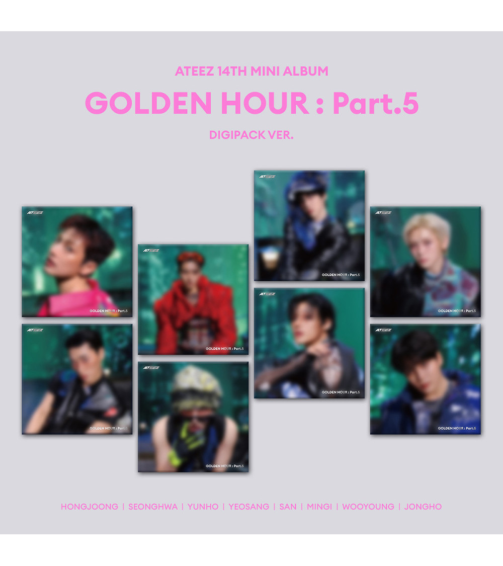 ATEEZ - GOLDEN HOUR: PART. 5 - DIGIPACK VER. (+DEAR MY MUSE