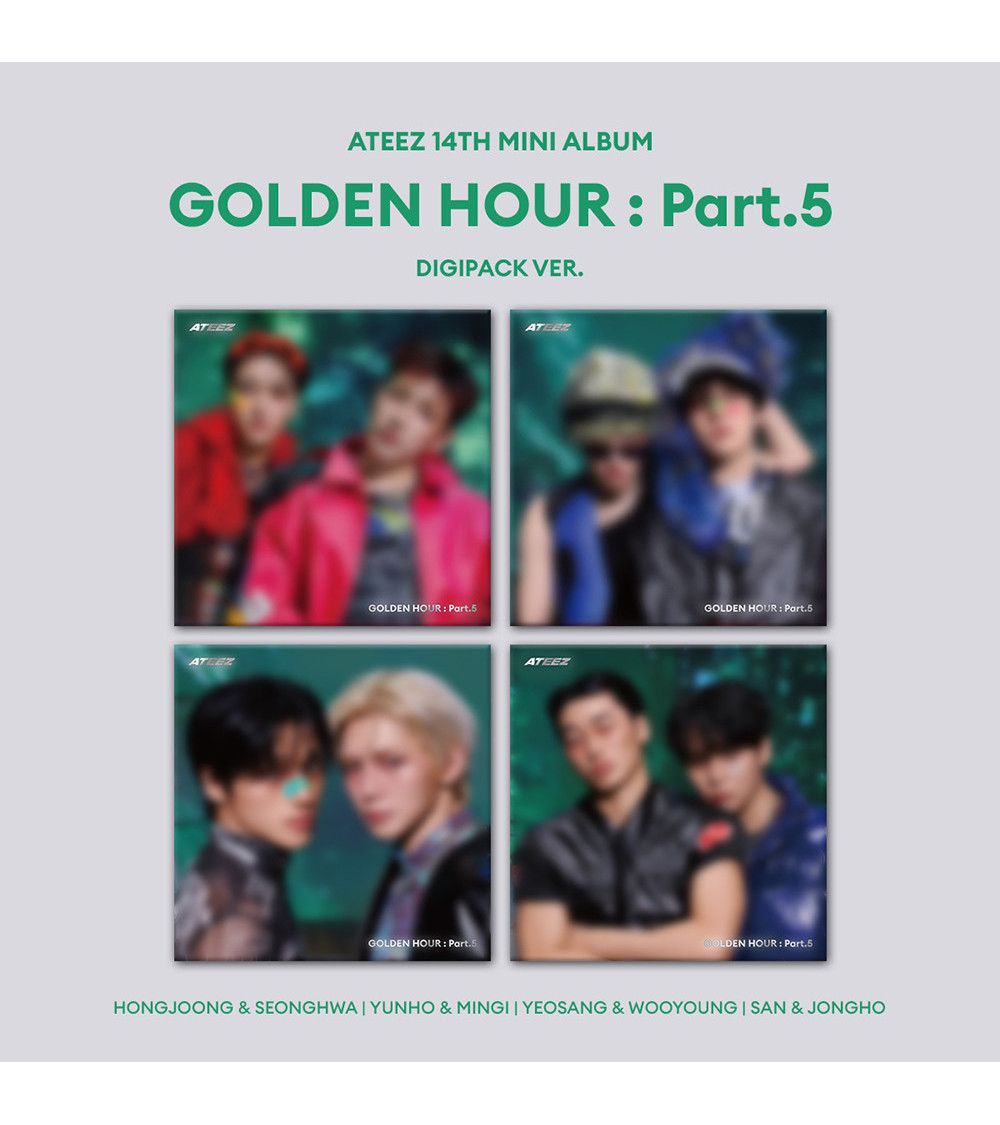 ATEEZ - GOLDEN HOUR: PART. 5 - DIGIPACK UNIT VER. (+SOUNDWAVE