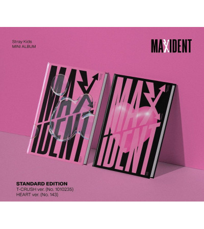 STRAY KIDS - MAXIDENT - STANDARD T-CRUSH VER.