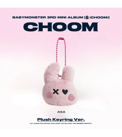 BABYMONSTER - CHOOM - PLUSH KEYRING VER. RORA