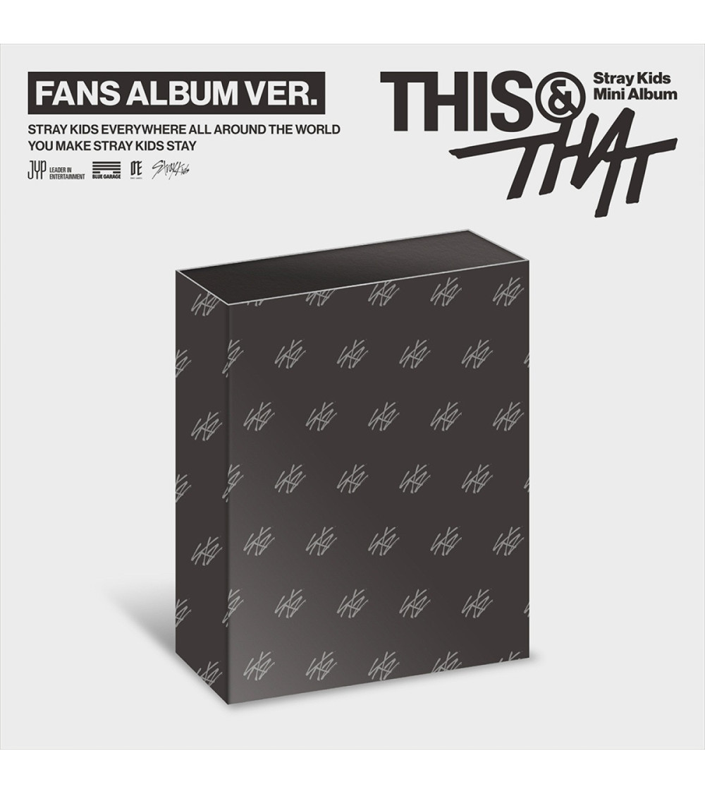 STRAY KIDS - THIS & THAT - FANS ALBUM VER. (+APPLEMUSIC SPECIAL