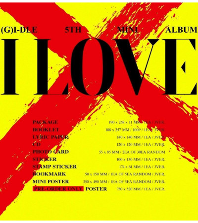 (G)I-DLE - I LOVE - X-FILE VER.